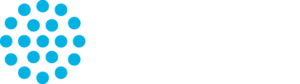 Logo featuring the word "Uniti" in white text next to a cluster of small, blue circles arranged in a larger circle. The background is black.